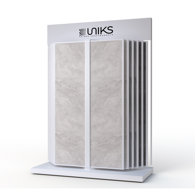 Door frame tile rack